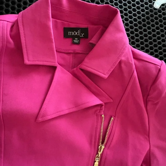 Women's Pink Jacket Mod/ x New - Picture 8 of 10